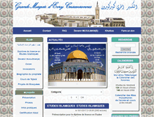 Tablet Screenshot of mosquee-evry.fr